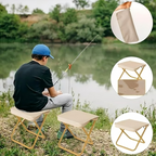Klapphocker Outdoor Edelstahl – Leicht & Kompakt