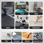 Waterproof sealant for walls and roofs
