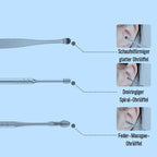 Stainless Steel Ear Cleaning Set – Gentle Ear Care Without Cotton Swabs