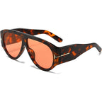 Aviator Oversized Sunglasses with UV400 Protection