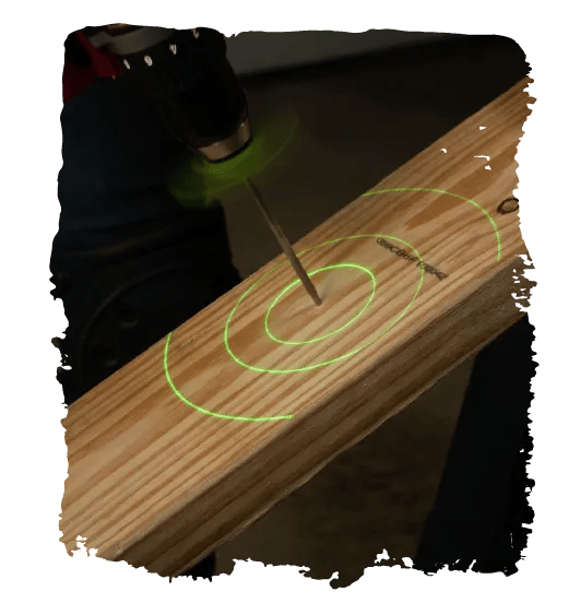 Drill Guide with Laser – Precisely Straight Holes