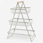Iron basket with handle – Removable beads, 2- or 3-layer