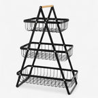 Iron basket with handle – Removable beads, 2- or 3-layer