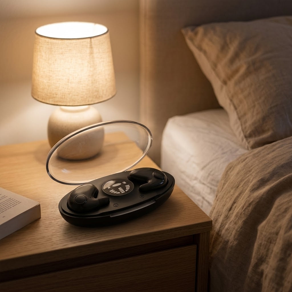 Sleep headphones for side sleepers, Bluetooth 5.3, only 1.06 cm thin, 5 g