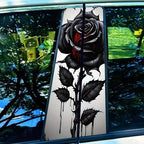 Car B-pillar protective film with scratch protection