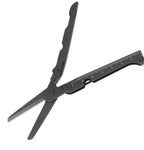 Compact Foldable Stainless Steel Scissors with Multitool Function