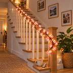 LED cherry blossom branch lights 1.6 m, 48 lights - warm white, with remote control