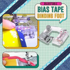 Adjustable Bias Tape Presser Foot – Width Setting 0.5 to 2 cm