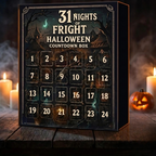 Halloween Adventskalender mit 31 Figuren
