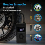 Cordless Air Pump with Display – Automatic Pressure Control