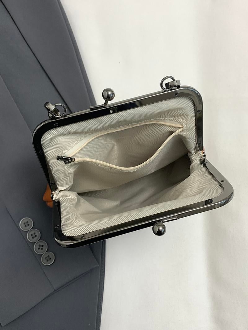 Vintage Handtasche mit Bügelverschluss