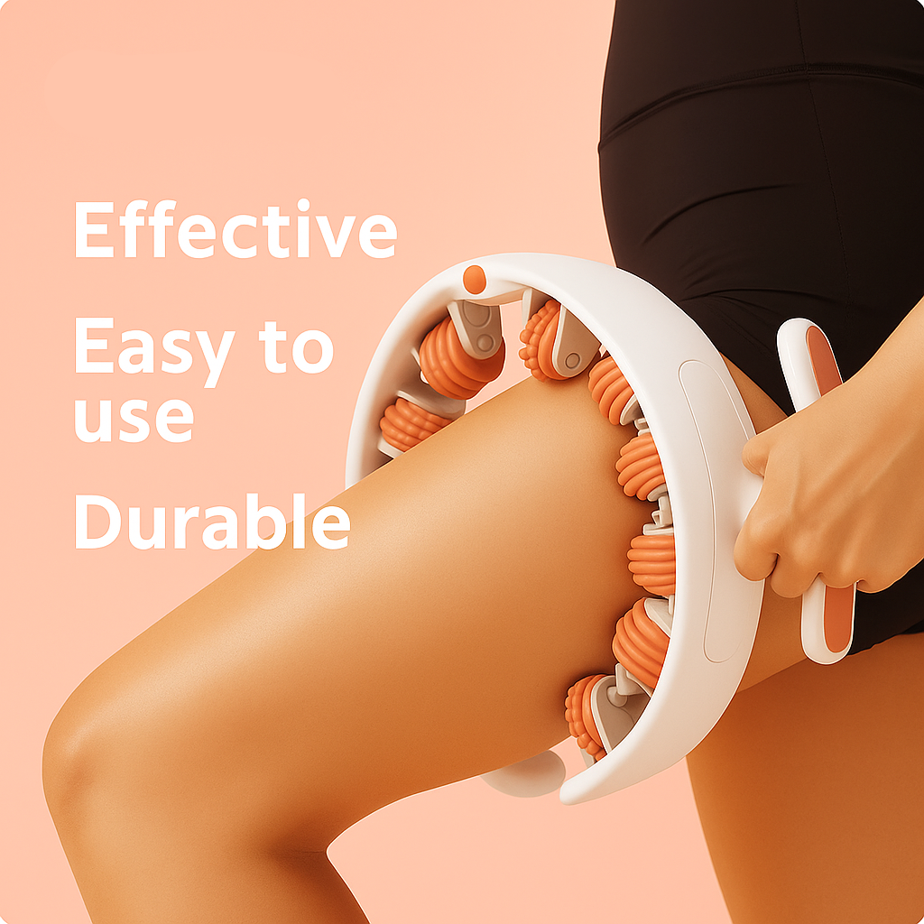 Muscle Massage Roller 3D – Adjustable Frame for Full Body Relaxation