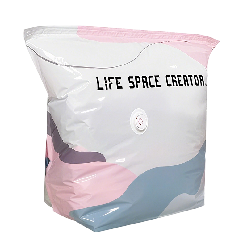 Vacuum storage bags for clothing and bedding