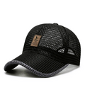 Netz-Baseballkappe mit Mesh-Belüftung
