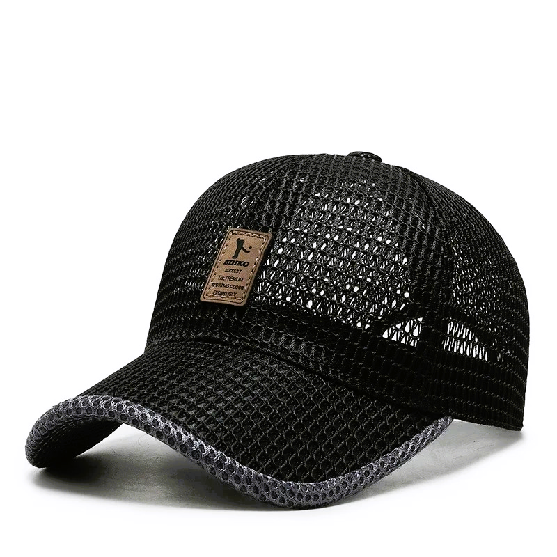 Netz-Baseballkappe mit Mesh-Belüftung