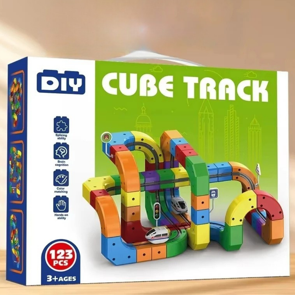 Magnetische Kugelbahn zum Bauen mit Schwerkraft-Effekt