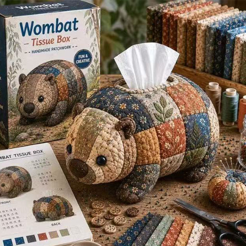 Taschentuchbox-Hülle DIY-Set mit Tierdesign