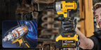 21V Cordless Impact Wrench with Brushless Motor