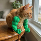 Katzenhalsband Bodybuilder-Arme