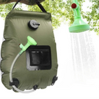Solar shower bag 20 liters with solar heating