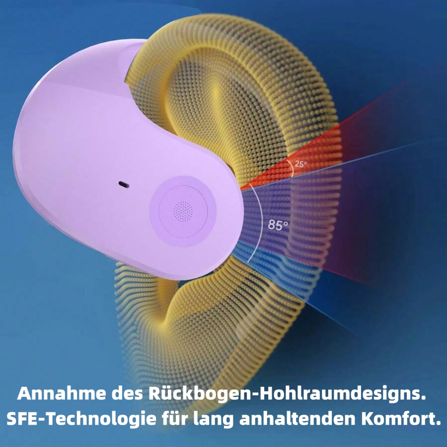 Bluetooth-Kopfhörer kabellos mit Ohrhaken