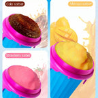 Slush maker cup with cooling core