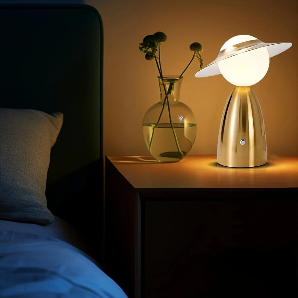 LED-Tischlampe kabellos mit Touch-Bedienung und Ladefunktion