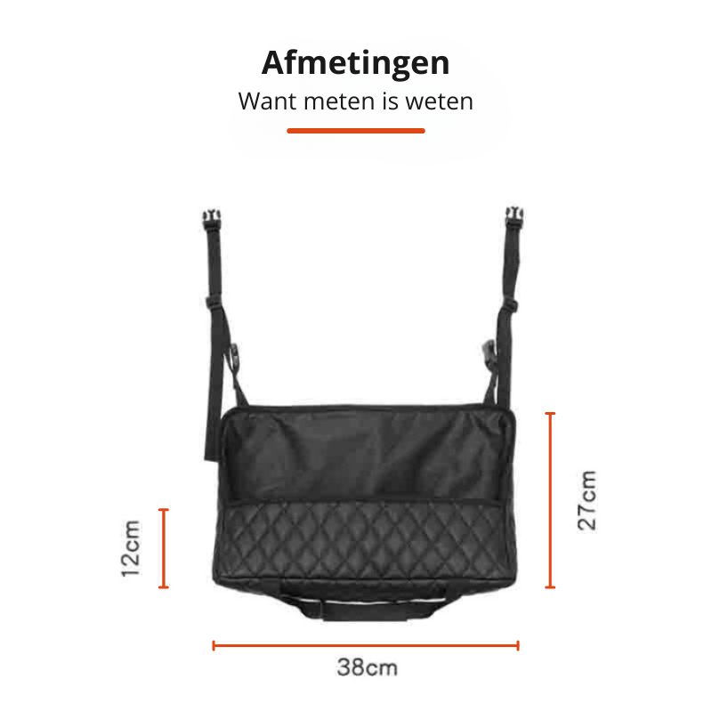 Car Seat Organizer – Center Console Storage, Durable & Easy to Install