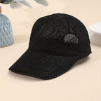 Baseball cap with mesh structure – breathable and adjustable