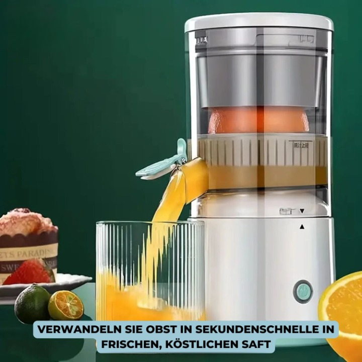 Zitruspresse elektrisch kabellos mit Edelstahlklingen
