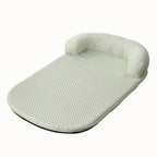 Cooling mat for pets with silk cover