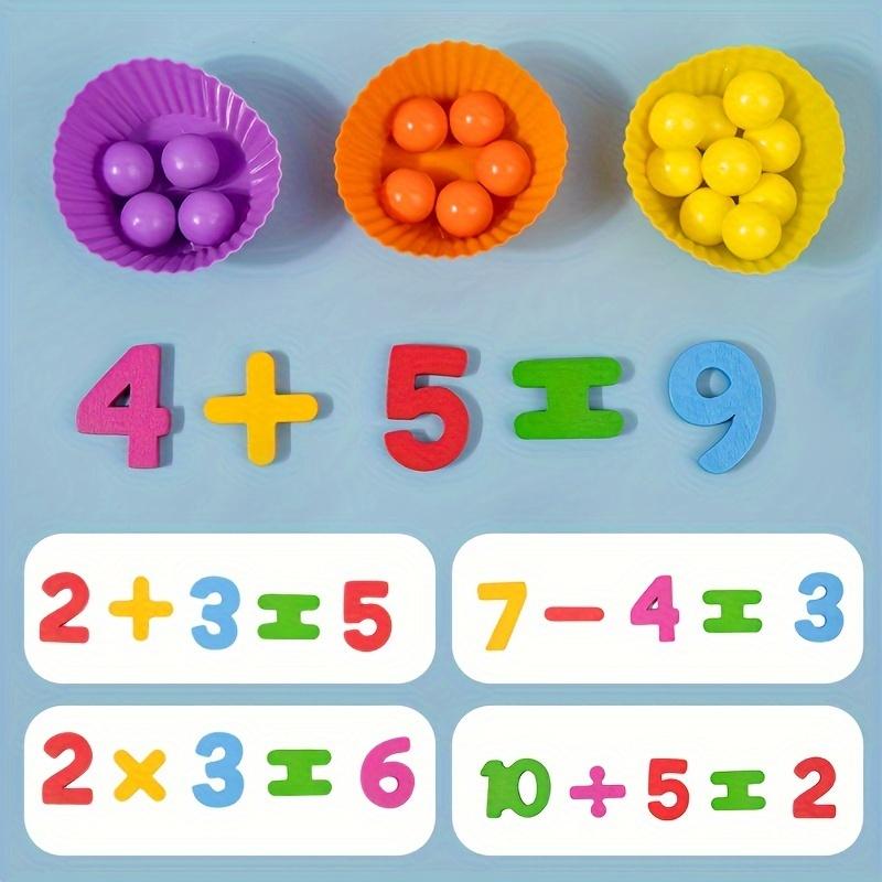 Montessori-Zählperlen-Set für Frühe Rechenfähigkeiten