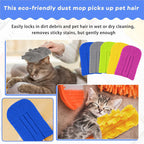 Microfiber Cleaning Pads – Dust, Hair & Dirt in One Wipe - Set of 5