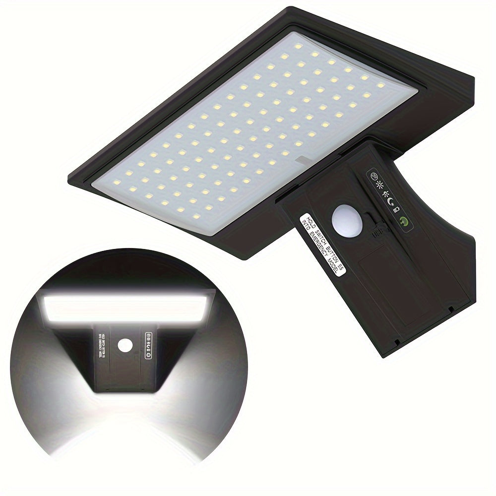 Solar-Wandleuchte mit Bewegungsmelder und Fernbedienung