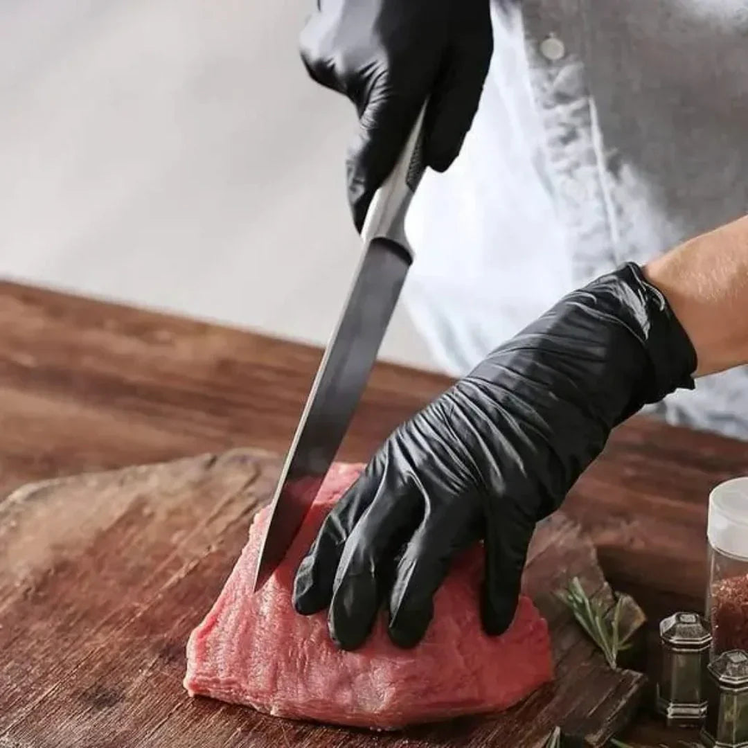 Nitril-Einmalhandschuhe rutschfest
