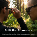 Sport-Sonnenbrille mit adaptiven Gläsern