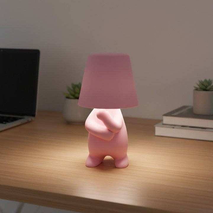 Tischlampe mit Figurendesign – LED, wiederaufladbar