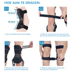 Kniestütze mit gefedertem Stabilisator