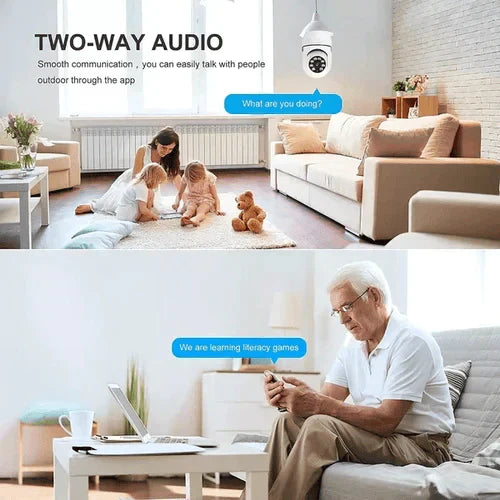 Wireless Surveillance Camera – Fits Any E27 Lamp Socket
