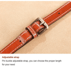 Small Crossbody Bag in Leather Look with Multiple Compartments – Adjustable Strap