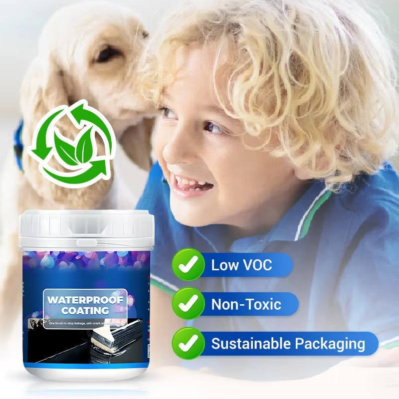 Waterproof sealant for walls and roofs