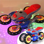 Elektrisches Motorrad-Spielzeug mit LED-Lichten und Musik