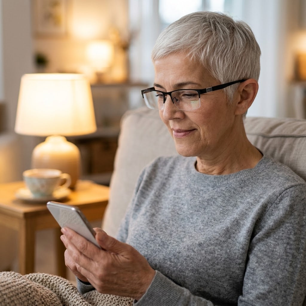 Bifocal reading glasses for near and far – semi-rimless, +1.0 to +4.0 dpt