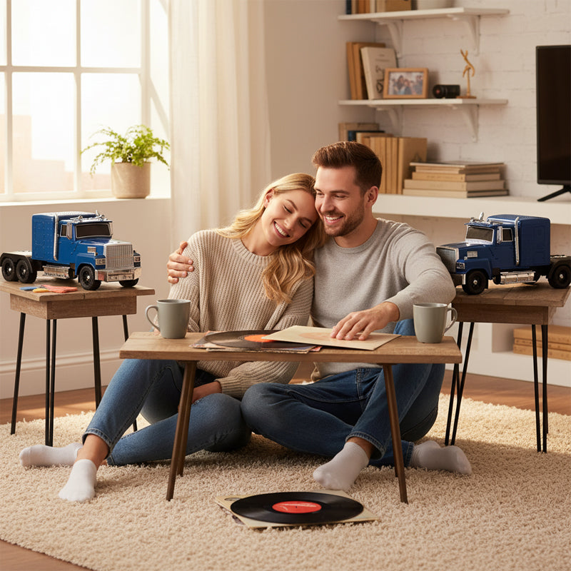 Bluetooth Speaker Truck Design with 15W Subwoofer