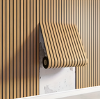 Self-Adhesive 3D Wall Panel with Wood Look