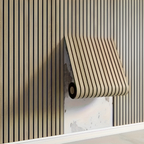 Self-Adhesive 3D Wall Panel with Wood Look