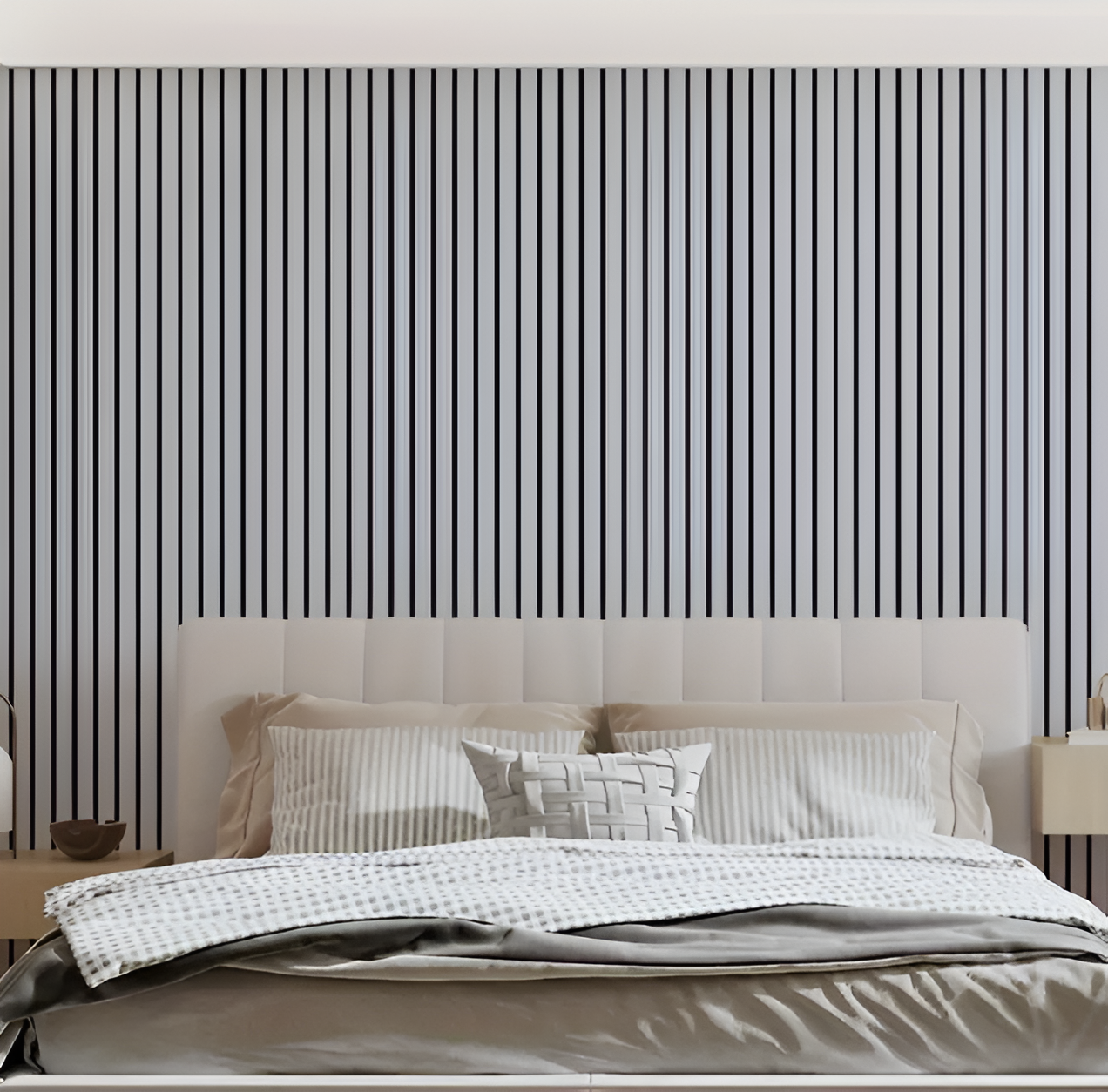 Self-Adhesive 3D Wall Panel with Wood Look