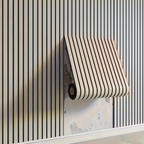 Self-Adhesive 3D Wall Panel with Wood Look