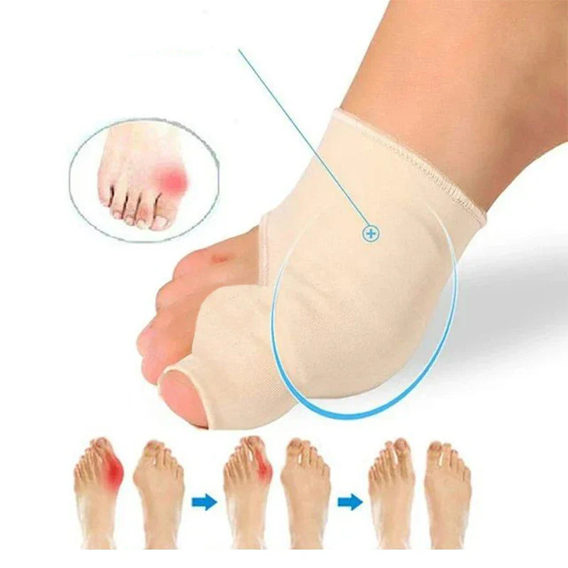 Zehenschutz mit Gel-Polster – Weiche Korrektur bei Hallux valgus