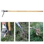 Unkrautentferner mit 4-Zinken-Klaue – Robustes Gartenwerkzeug
